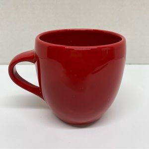 Starbucks Solid Red Coffee Mug Cup 14ounce 2005 Starbucks Coffee on the Bottom